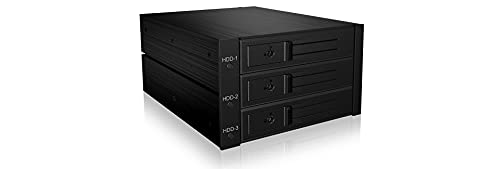 Boîtier Icy Box IB-563SSK pour 3 disques durs 3.5 SATA SAS
