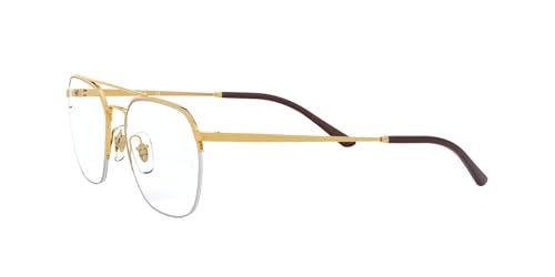 Image of Ray-Ban Unisex Clear Lens Square Frames - 0RX6444