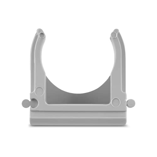 REV Klemmschellen, Rohrschellen 25x, EN25 f. Isorohre Ø25 mm, grau