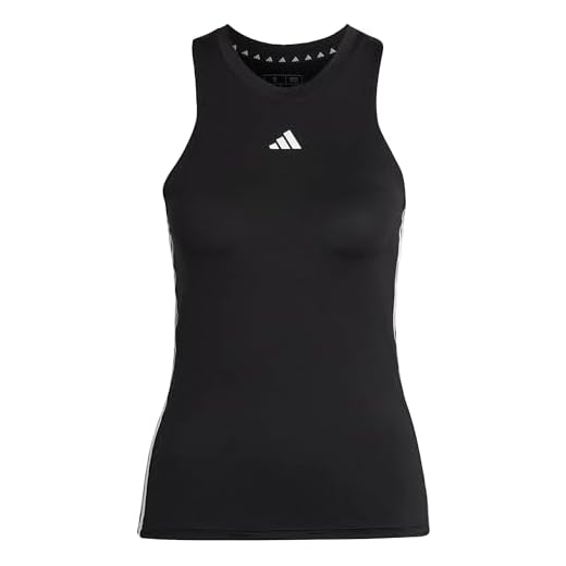 ADIDAS HR7815 TR-ES 3S TK T-shirt Mujer black/white Tamaño S