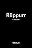 rüppurr  Rüppurr: Notizblock A5 120 Seiten  Punktraster  Notizbuch für deine Stadt