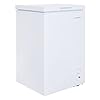 Cookology-CCFZ99WH-Freestanding-99-Litre-Chest-Freezer-Suitable-for-Outbuildings-Garages-and-Sheds-Features-a-Refrigeration-Mode-Adjustable-Temperature-Control-and-4-Star-Freezer-Rating-In-White Cookology CCFZ99WH Freestanding 99 Litre, Chest Freezer Suitable for Outbuildings, Garages and Sheds, Features a Refrigeration Mode, Adjustable Temperature Control and 4 Star Freezer Rating - In White