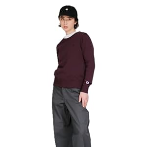 [チャンピオン] スウェット 長袖 裏毛 刺繍 コットンUSA ワンポイントロゴ クルーネックスウェットシャツ ウィメンズベーシック CW-Y018-935-M" 