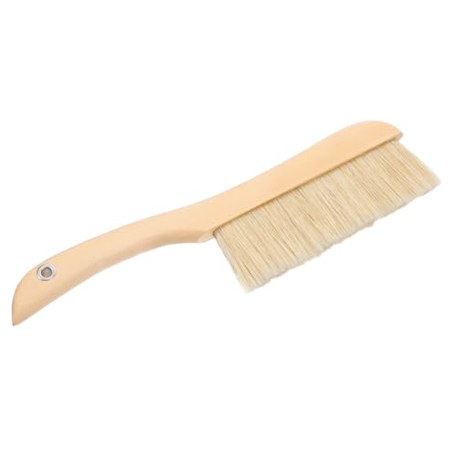 KICHOUSE Wooden Handle Soft Bristle Cleaning Brush for Precision of Piano and Keyboard Non Damaging Comfortable Grip for Delicate Instruments and Tight Spaces