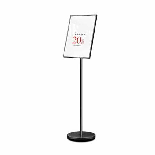 Soporte de póster resistente para acera y exhibición de suelo, soporte duradero para carteles y carteles de espuma