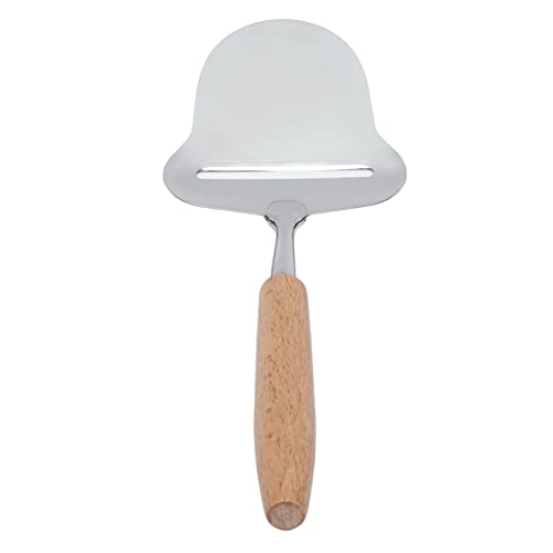 Cheese Cutters For Block Cheese, Cheese D Stainless Steel Adjustable Thickness Cheese Shredded with Wood Handle For Cheese Trays, Appetizers, Sandwiches