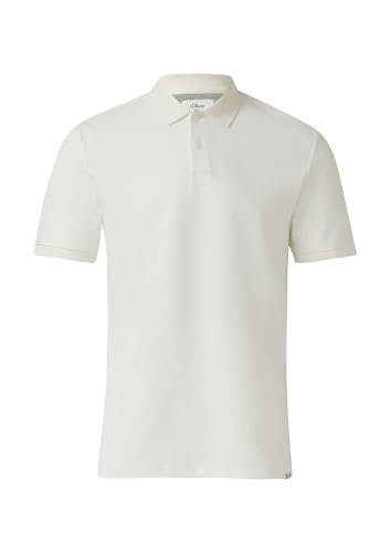 s.Oliver Herren Polo-Shirt – Regular Fit, gestreift, Polokragen – Ansicht 4