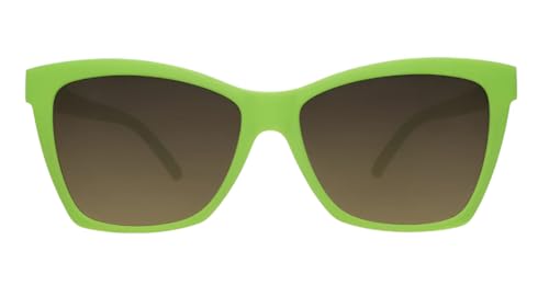 goodr Born to Be Envied Lime Green Cateye Polarized Sunglasses, Medium Sized (Pop G)2