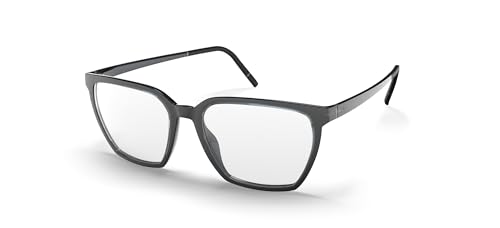 Gafas de vista Silhouette Clear Sky Fullrim montura metálica ruthenium mujer calibre 54