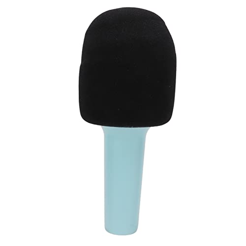 Microfone sem fio karaokê mic tamanho compacto portátil 100Hz-10KHz bateria recarregável embutida pa