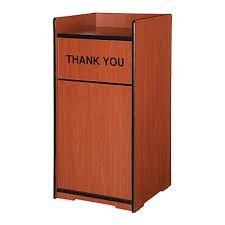 Vollrath Liner/Trash Receptacle, for use with garbage can storage units, durable plastic liner, properly sized to fit Vollrath 75726, 17" x 17" x 27-1/2", 76999