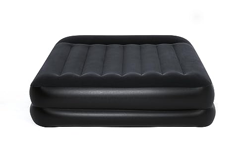 Bestway Aeroluxe Airbed, Luftbett mit eingebauter Elektropumpe, Queensize 203x152x46 cm