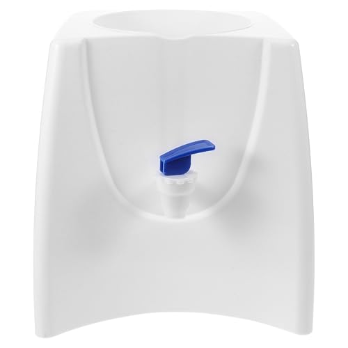 KJHBV Dispensador de Agua Fría de Encimera Grifo, Diseño Versátil y Plástico Blanco, Adecuado para Camping y Decoración del Hogar