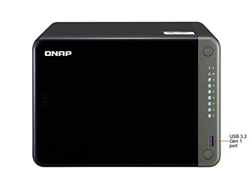 Image of QNAP TS-653D-8G 6 Bay NAS for Professionals with Intel Celeron J4125 CPU and Two 2.5GbE Ports