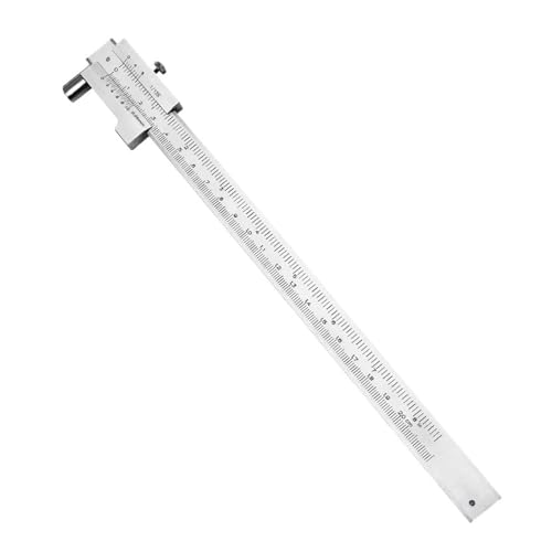 Calibrador Vernier 0-200mm con regla y aguja carburo miniatura 3
