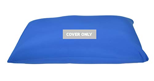 Yogibo Zoola Max Bean Bag Replacement Cover, Water Resistant, Removable, Washable, Support, Royal