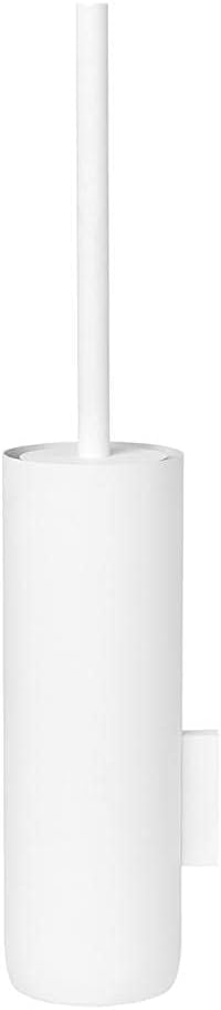 blomus MODO Wall Mounted Toilet Brush White Ti Coated Stainless