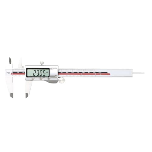 Calibrador digital electrónico de zinc de alta precisión con pantalla LCD grande de 300mm