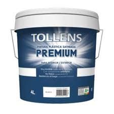 TOLLENS - PLASTICA PREMIUM SATINADO BLANCO 4 LT