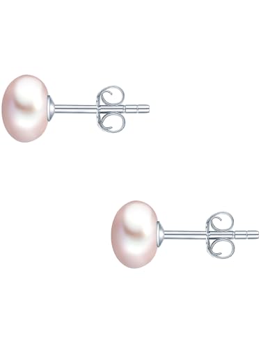 Valero Pearls Orechinni a lobo da Donna in Argento...