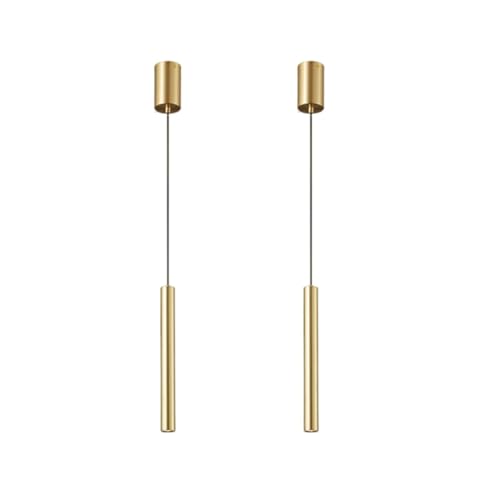 Lampe en laiton chic avec fil suspendu réglable de 60 pouces pour salon et chambre