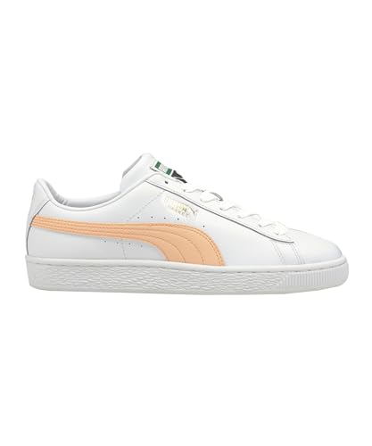 Image of PUMA Men's Astro Kick Trainers, Puma White Peach Parfait, 10