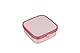 Mepal - Brotdose Groß Campus - Bento Lunchbox für Kinder - Inklusive 2 auslaufsicheren Fächern & Gabel - Fach ist mikrowellengeeignet - 2x 200 + 1250 ml - Cool pink
