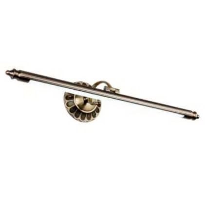 Applique Murale LED Tableaux Miroirs Bronze Antique 8W 3000K - Orientable 50cm