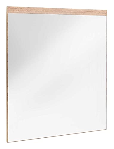 Möbel Jack Garderobenspiegel - Eiche Wotan Dekor - 75 x 87 cm