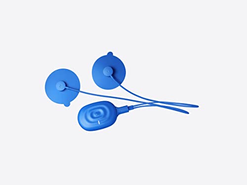 Therabody Powerdot 2.0 Uno - Stim Tens Unit For Pain Relief - Bluetooth Electrical Muscle Stimulation Device, 1 Smart Wireless Nmes & Tens Pod For Muscle Pain, Pms And Menstrual Period Cramps - Blue #TOP1