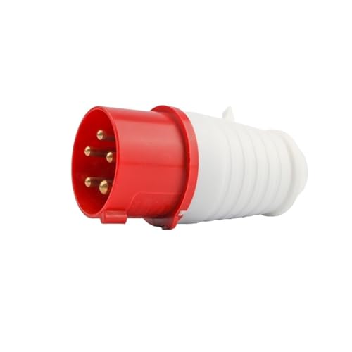 Connecteur triphasé étanche pour l'électricité de chantier