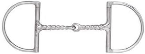 Dover Saddlery Corkscrew Hunter D-Ring Snaffle Bit