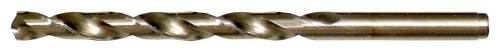 Image of Cle-Line C23325 Cobalt Heavy Duty Jobber Length Drill, Cobalt, Gold Oxide Finish, Straight Shank, 135-Degree Split Point, Letter Size G Drill Diameter (Pack of 12)