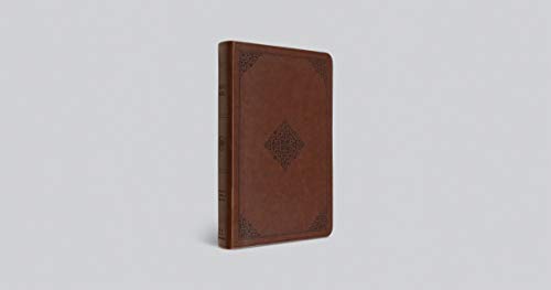 Large Print Value Thinline Bible-ESV-Ornament Design: English Standard Version, Tan, Value Thinline