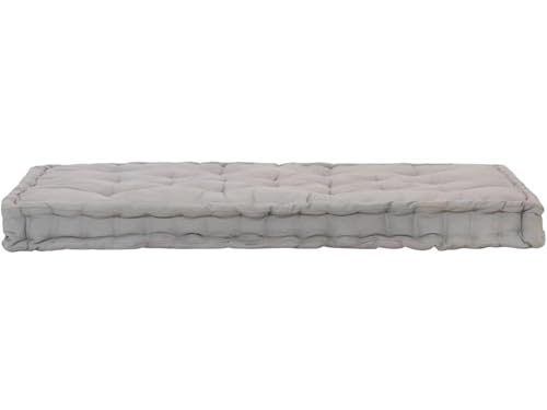 Image of ATOOTFUSION Cotton Box Mattress, 5-Inch Thick, Soft Foldable Floor Mattress Medium Firm, Single Bed Size 72x30X5 Inches (Grey)