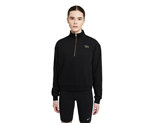 Nike Femme Qtr Zip Mens Jackets Size XL, Color: Black