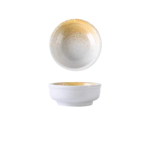 SHIHEER 小皿 豆皿 陶器 2枚セット お皿セット 深皿 薬味皿 付出皿 取り皿 すし 焼物皿 焼き物皿 魚 皿 刺身皿 焼き魚皿 寿司皿 長皿 魚料理 和食 食器セット 魚焼き器 揚げ物 お茶 プレート 食器 レストラン たれ皿 醤油 焼き肉 タレ
