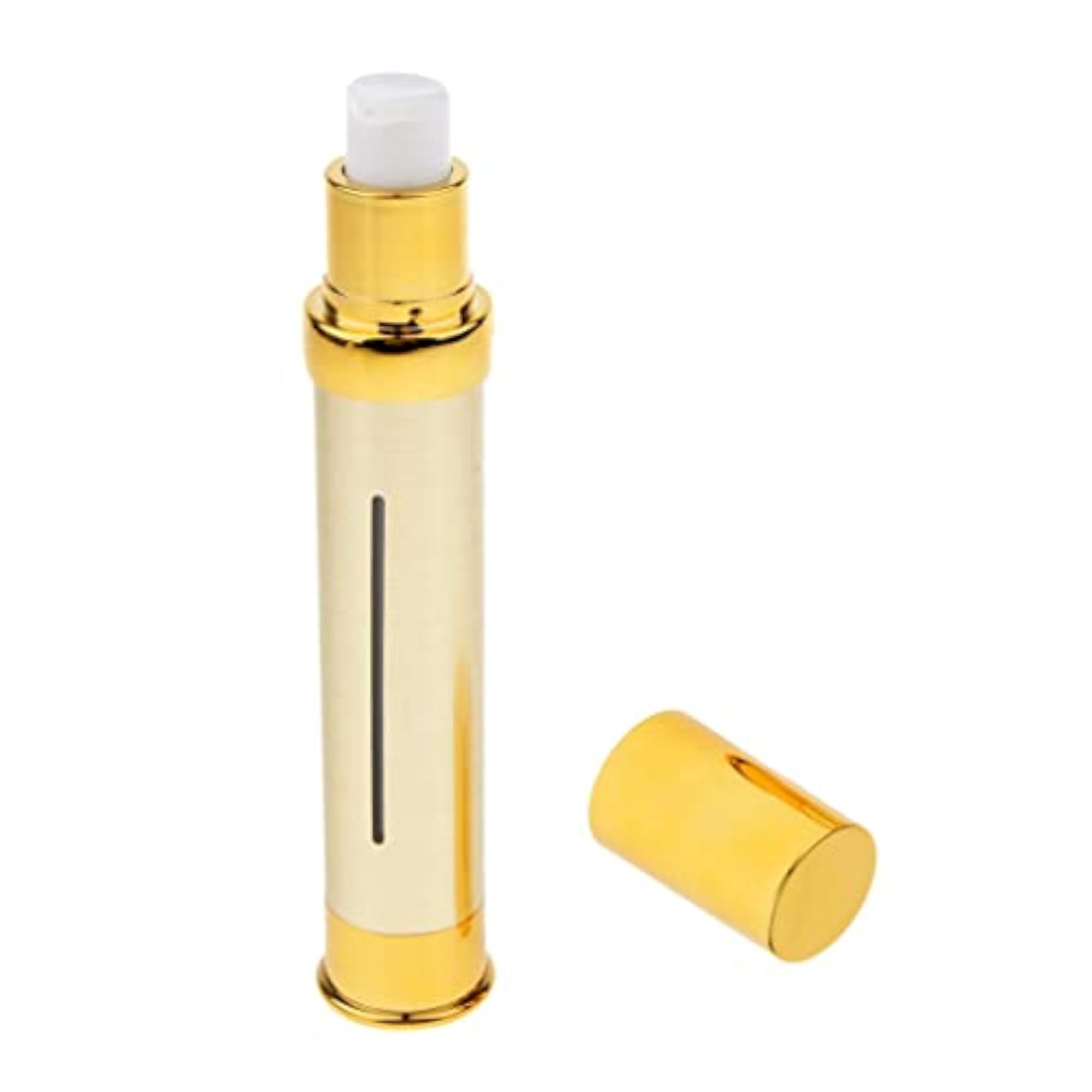 Refillable Cosmetic Cream Lotions Pump Airless Bottle, 30ml