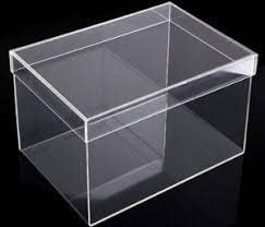 Smiley Fox Decorative Acrylic Box with Lid, Clear Box Square Stackable Mult-Purpose for Office and Home Storage Box 6x4x4 inch-image-37