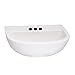 Compact 500 Wall-Hung Basin 4" Centerset