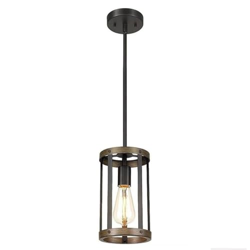 Lámpara de cristal cilíndrica con base E27 y acabado nórdico negro 2