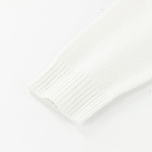 Image of POBIDOBY Sweater for Girls & Boys, Purcotton Pullover Knit Sweater for Uniform