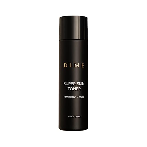 DIME Beauty Super Skin Toner, Alcohol-Free Witch Hazel Toner, Hydrating Toner for Face with Aloe Vera and Cucumber Extract, 4 oz / 120 ml