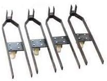 APlusLift HW-8S 8000LB 4-Post Portable Storage Service Car Lift / 3 Year Warranty