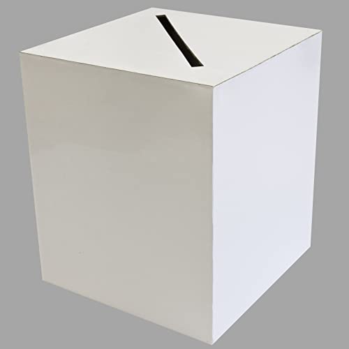 Tirelire urne Blanche de fête à Personnaliser 23,5 cm H. (x1) REF/ACM596 Taille unique