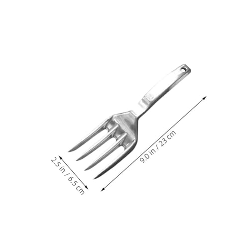 Rastrillo de mano de aleación de aluminio para jardinería miniatura 7