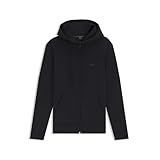 [BOSS] [ボス] ストレッチ コットン ジップアップ フーディ ロゴ プリント メンズ S ダークブルー