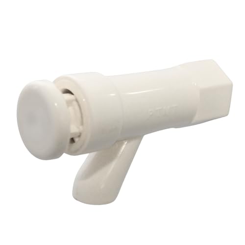 Image of NEW WARE Plastic Push Cock Tap | Push Type Water Tap for Water Cooler, RO, Wash Basin, Bathroom & Kitchen | Self Closing Press Tap | Leak Resistant PTMT Faucet for Home, Office & Commercial Use