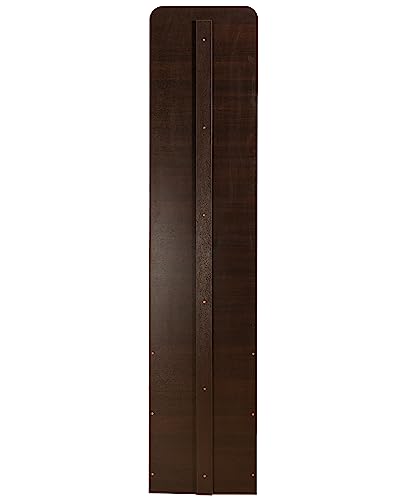 Image of DeckUp Zeus Engineered Wood Dressing Table with Mirror (Dark Wenge, Matte Finish)