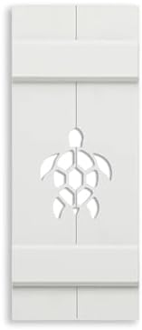 Sea Turtle Themed PVC Shutter for your Vacation House-Sold Indivi...